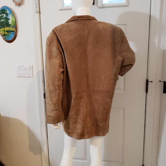 Ssatori VINTAGE suede jacket size Medium - Picture 4 of 8